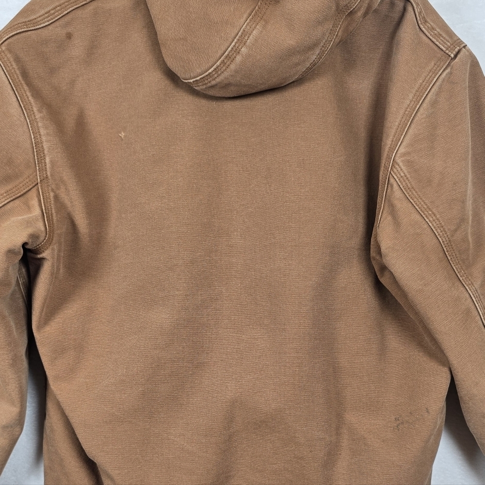 Carhartt FR Distressed Thrashed Quilted Jacket Sz.M Streetwear Work-worn - Picture 6 of 16